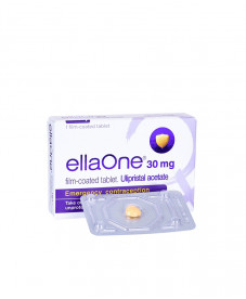 30 Mg ellaOne (Ulipristal acetate) Tablets, Prescription, Emergency Contraceptive