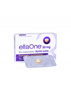 30 Mg ellaOne (Ulipristal acetate) Tablets, Prescription, Emergency Contraceptive